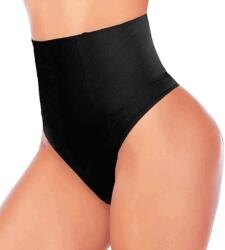 Weisangmi Lenjerie Modelatoare tip Tanga, Talie Inalta, negru, Weisangmi