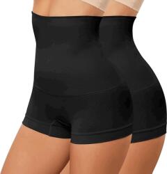 SHEKINI Set 2 Sorturi modelatoare cu talie inailta pentru femei SHEKINI, Negru, XL, IGKN