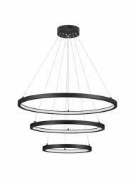 Nova Luce Empatia fekete LED függesztett lámpa (NL-9172867) LED 1 izzós IP20 (NL-9172867)