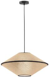 Viokef Lighting Amica natúr-fekete függesztett lámpa (VIO-4270100) E27 1 izzós IP20 (4270100)