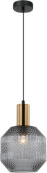 Viokef Lighting Ariadne füstszínű-fekete függesztett lámpa (VIO-4266900) E27 1 izzós IP20 (4266900)