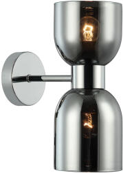 Viokef Lighting Memory füstszínű-króm falikar (VIO-4291801) E27 2 izzós IP20 (4291801)