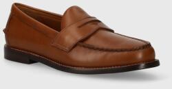 Ralph Lauren bőr mokaszin Alston Penny barna, férfi, 803932221001 - barna Férfi 46