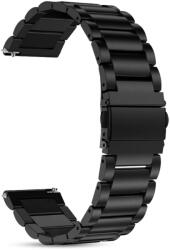 EmBexy SteelLine MF14-F - fém óraszíj, 22 mm, fekete