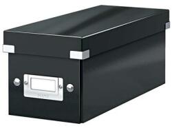 LEITZ CD-doboz, LEITZ Click&Store, fekete - oneclick