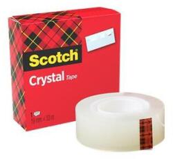 3M Ragasztószalag, 19 mm x 33 m, 3M SCOTCH Crystal
