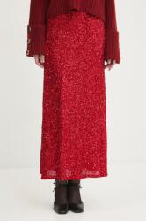 Never Fully Dressed szoknya Dorris Skirts piros, maxi, egyenes, NFDSK594 - piros XS