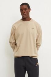 New Balance pamut melegítőfelső Athletics French Terry Crew bézs, férfi, sima, MT41506SOT - bézs M