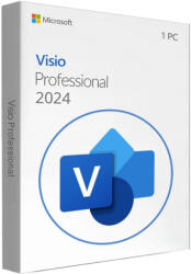 Microsoft Visio Professional 2024 (1 eszköz / Lifetime) (Költöztethető) (Elektronikus licenc)