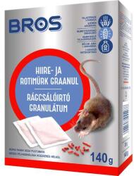 BROS rágcsálóirtó granulátum 140g 29ppm 12db/krt (B1632 - B1632)