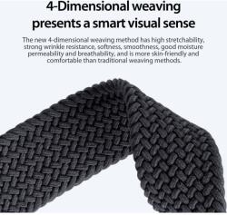 Dux Ducis MIXTURE PRO Stretchable Braided csereszíj Samsung Galaxy Watch Ultra 47mm - szürke