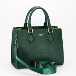 Acacia Geanta verde inchis casual Acacia Paris G-24256 15 (G-24256D.GREEN)