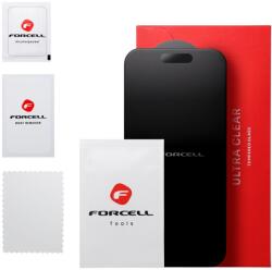 Forcell Matt Glass edzett üveg fekete szegéllyel iPhone 14 Pro Max