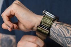 Forcell F-Design FA5 tépőzáras csereszíj Apple Watch 42 / 44 / 45 / 49 mm - zöld
