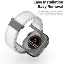 Dux Ducis YC Nylon csereszíj Apple Watch 38 / 40 / 41 mm - fehér