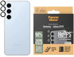 Panzer Hoops Camera kamera lencse védő fólia fekete szegéllyel Samsung Galaxy S24 FE