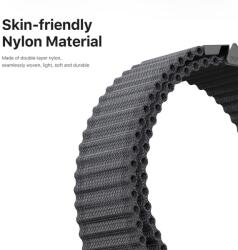 Dux Ducis YC Nylon csereszíj Samsung Galaxy Watch Ultra 47mm - sötétszürke