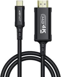 ACEFAST C1 USB-C - HDMI kábel 4K 60Hz HDR 1.8m - fekete