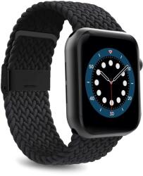 Puro Loop csereszíj Apple Watch 42 / 44 / 45 / 49 mm - fekete