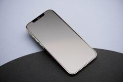 Forcell Matt Glass edzett üveg fekete szegéllyel iPhone 13 Pro Max/14 Plus
