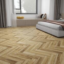 Ennika - pardoseli SPC Pardoseala tip parchet SPC Herringbone ENNIKA FARMHOUSE OAK 6, 5 mm, 33, 1, 112mp/pac placa A/B (HOSK8202-1)