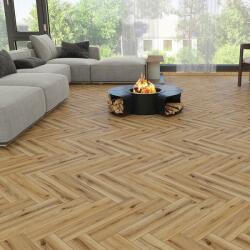 Ennika - pardoseli SPC Pardoseala tip parchet SPC Herringbone ENNIKA COTTAGE OAK 6, 5 mm, 33, 1, 112mp/pac placa A/B (HOSK8203-1)
