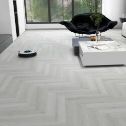 Ennika - pardoseli SPC Pardoseala tip parchet SPC Herringbone ENNIKA ALPINE ASH, 6.5 mm, 33, 1.112mp/pac placa A/B (HOSK9896)