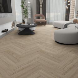 Ennika - pardoseli SPC Pardoseala tip parchet SPC Herringbone ENNIKA EARTHBOUND OAK 6, 5 mm, 33, 1, 112mp/pac placa A/B (HOSK9878)