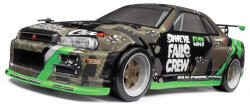 HPI Karosszéria festett Nissan Skyline GT-R Fail Crew 1/18