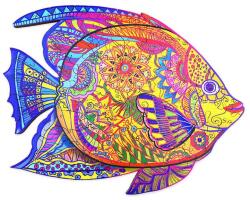 Fa puzzle, színes A3 méretű (hal) - vackorjatek - 14 260 Ft
