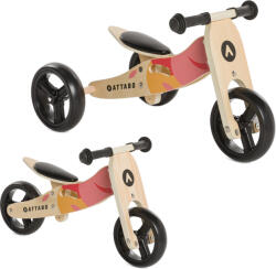 ATTABO Ride 2in1 7" egyensúlykerékpár rózsaszín