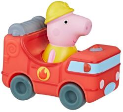 Peppa Pig Figurina in masinuta de pompieri, Peppa Pig, F53805L00 Figurina