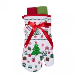 Heinner Set manusa bucatarie 3 piese Craciun MIX (HR-3KS-XMAS)