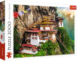 Trefl Cuibul tigrului în Bhutan 2000 (27092) Puzzle