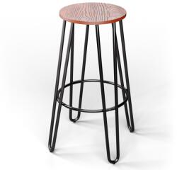 Blumfeldt 1 db. Hamilton bisztró szék Ø33 cm Fa acélkeret (GDM20-M508-30) (GDM20-M508-30)
