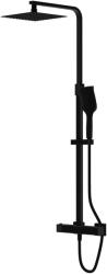 Lavita Cetus set de duș perete cu termostat cu duș de ploaie negru 5900378346210 (5900378346210)
