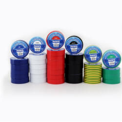  Ramiris 0, 13 mm x 19 mm x 20 m zöld-sárga PVC szigetelőszalag