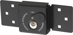 ABUS 141/200 + 23/70 retesz, fekete (141/200 + 23/70 černá)