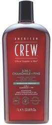 American Crew 3-in-1 Chamomile + Pine Shampoo, Conditioner and Body Wash 1000 ml