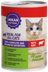 Mikan Konzerv Macskáknak (Marha) - 415 g