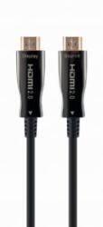 Gembird Cablexpert aktív optikai (AOC) nagy sebességű HDMI kábel Ethernettel 'AOC Premium Series' 30m (CCBP-HDMI-AOC-30M-02)