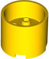 LEGO® Cărămidă rotundă 3 x 3 x 2 cu gaură ax (6357913)