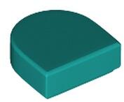 LEGO® Placa neteda 1 X 1 jumatate (6313556)