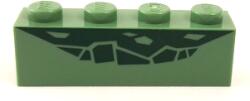 LEGO® Cărămidă 1 X 4 decorată piele reptilă (6233989)