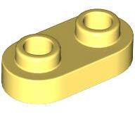 LEGO® Placă 1 X 2 rotunjită (6296501)