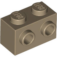 LEGO® Cărămidă modificată 1 X 2 cu 2 Knobs (6310835)