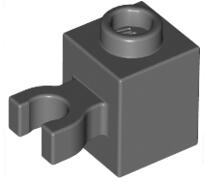 LEGO® Caramida modificata 1 X 1 cu clip orizontal (4580437)