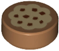 LEGO® Placă netedă rotundă 1 X 1 decorată - Prăjitură (6055384)