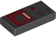 LEGO® Placă netedă 1 X 2 decorată(reportofon) (6230546)