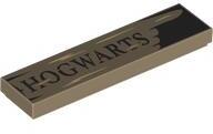 LEGO® Placă netedă 1 X 4 decorată Hogwarts (6434527)